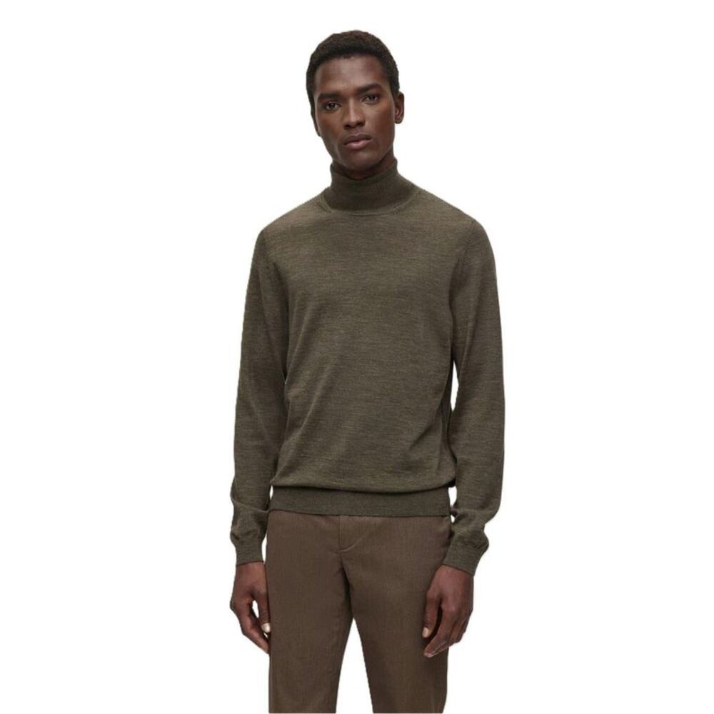 Boss Mens Musso-P Sweater / Dark Green